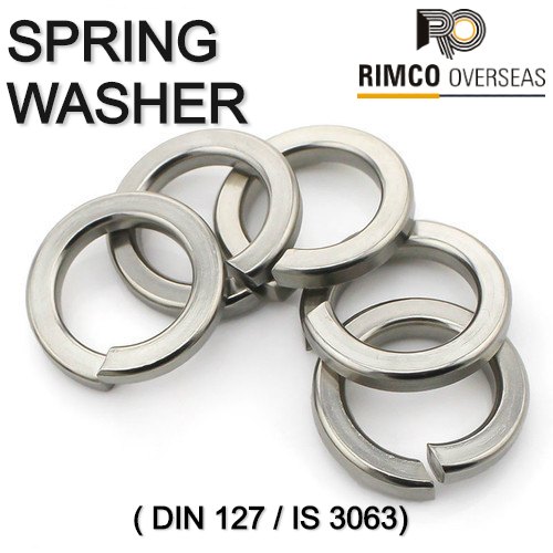 Stainless Steel Spring Washer, Packaging Type: Packet