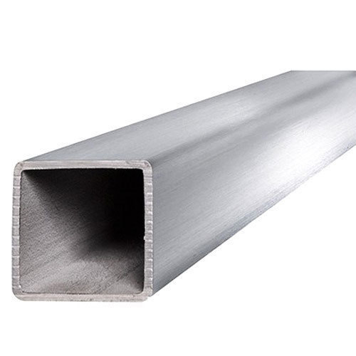 KPS Metallic Gray Stainless Steel Square Tube