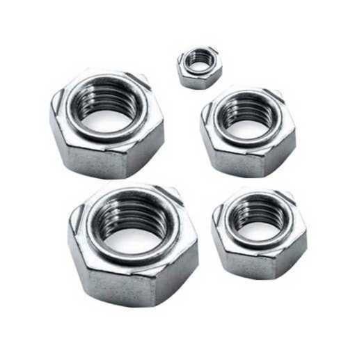 SAI Hexagonal Stainless Steel Square Weld Nut, Size: M3 To M12