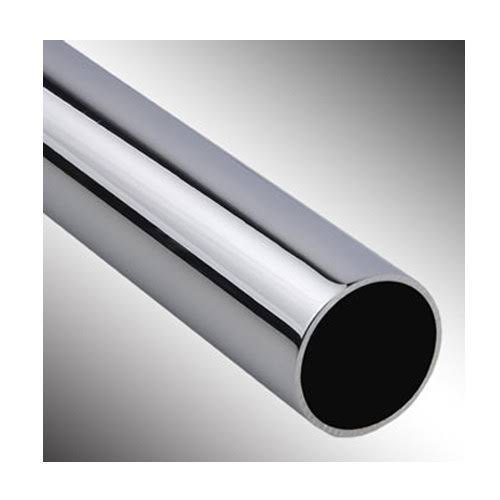 Round Stainless Steel Squared Polished Pipes, 6 meter, Thickness: 5 mm