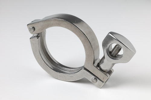 Silver Stainless Steel TC Clamps