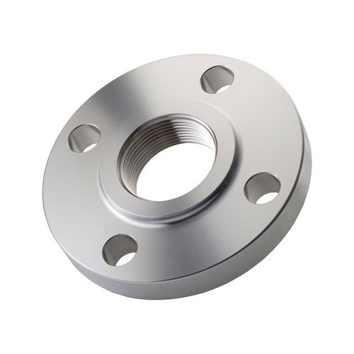 Stainless Steel ASTM A105 Threaded Flange, Size: 0-1 and >30 inch