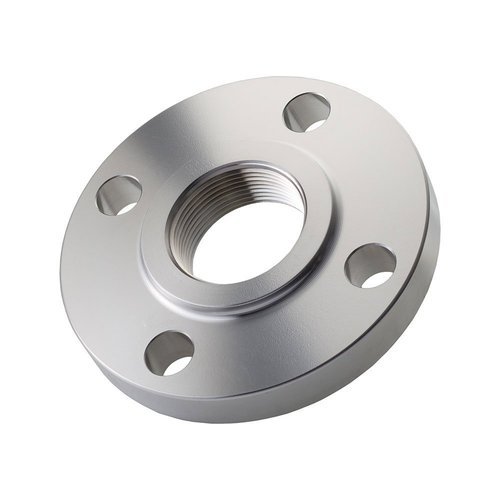 Katariyaa Round Stainless Steel Threaded Flange, Size: 5-10 inch, Packaging Type: Carton