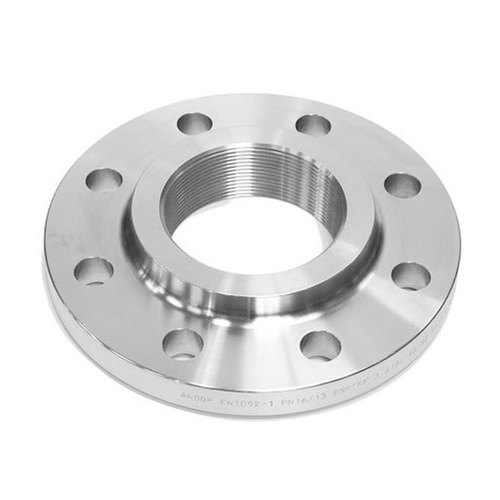 Round ASTM A 182, A 240 Stainless Steel Threaded Flanges, For Gas Industry