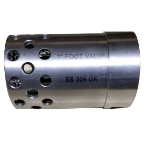 Stainless Steel Threaded Foot Valve