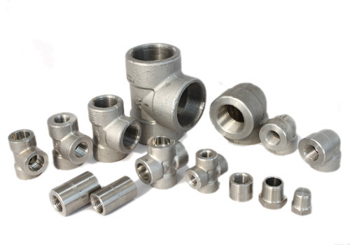 Stainless Steel Threaded Pipe Fittings, For INDUSTRIAL