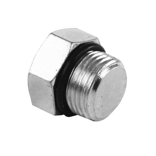 Stainless Steel Threaded Plug for Chemical Industry, Size: 1/2 inch