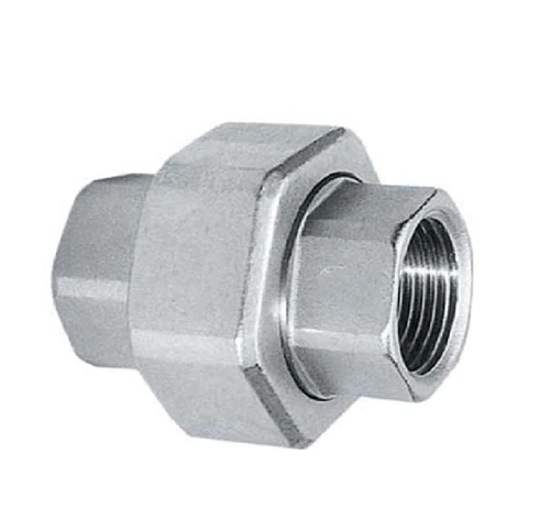 2inch X 20mm SS316 Stainless Steel Threaded Union, For Plumbing Pipe