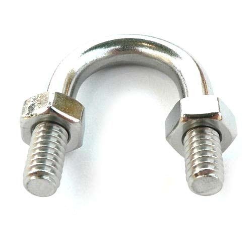 Stainless Steel U Bolt, Material Grade: SS304, Size: 1/2 Inch