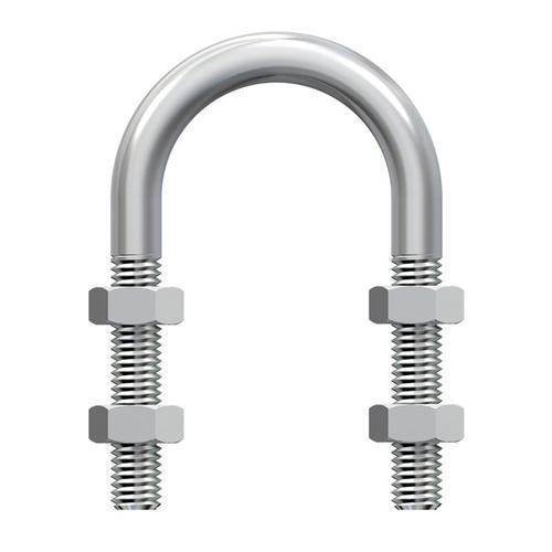 KPS Stainless Steel U Clamp, Size Range: 1/2-2