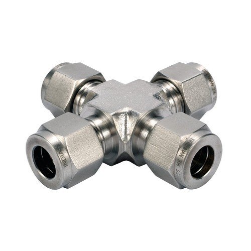 2 inch Threaded Stainless Steel Union Cross Tee, For Gas Pipe