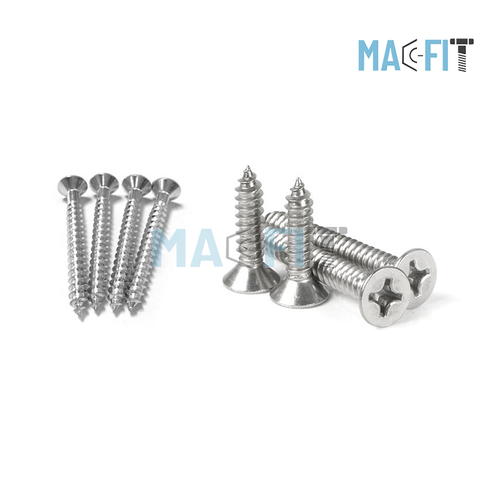 MFI Stainless Steel Wood Screws