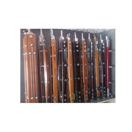 Stainless Steel Wooden Pillar, For Railing, Material Grade: 202 304 316