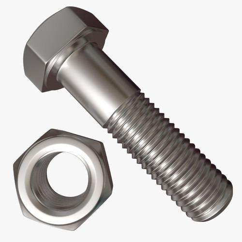 Silver Stainless Steel Standard and Special Bolt, Packaging Type: Box, Size: 3-6 Inch
