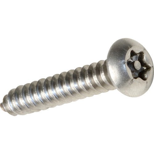 SS Round Star Head Screws, Packet, Size: M3-M12