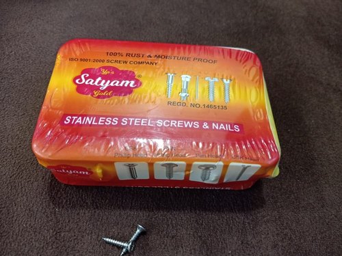 Satyam Gold Stainless Steel Screw And Nail