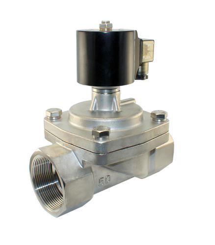 Airstroke Mild Steel Steam Solenoid Poppet Valve