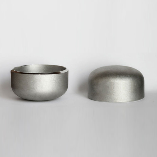 Stainless Steel Pipe Cap, Head Type: Round