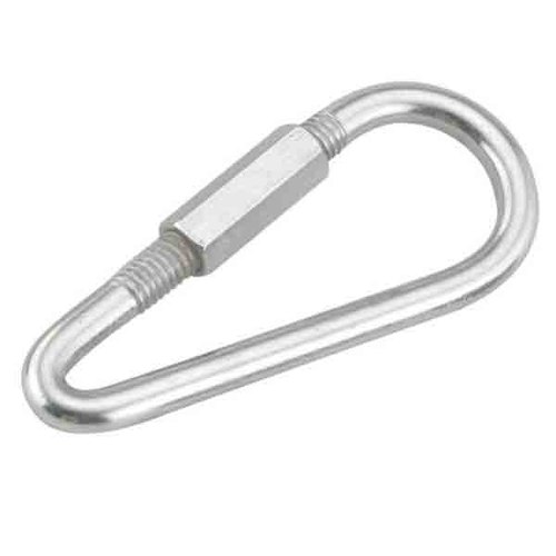 Silver Color Alloy Steel Manual Hook, Size/Capacity: 6 mm