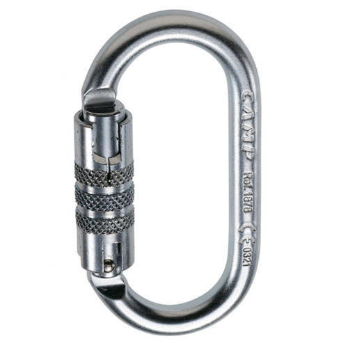 Zinc Plated Carbon Steel Crabiner/ Clip Steel Oval Pro 2 Lock