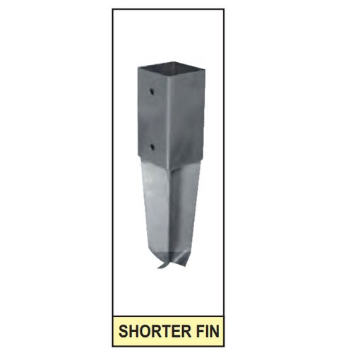 Concrete In Shorter Fin Post Anchor