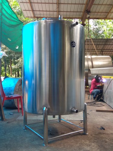 DELBERT ENGINEERS Stainless Steel Tank, For Storage, Capacity: 1000 LTR