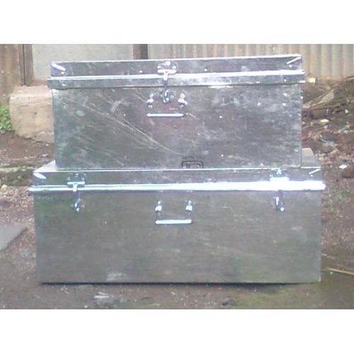 Ss Chrome Coated Steel Trunk Boxes