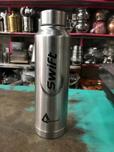 Steel water bottle abhinadan