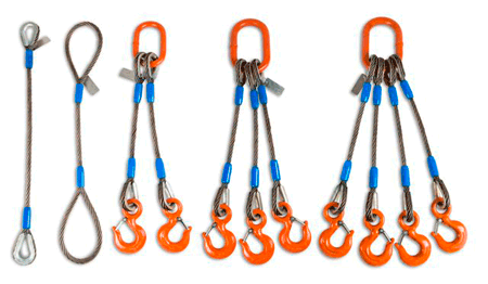 D Shackle Steel Wire Rope Slings, Capacity: 1T