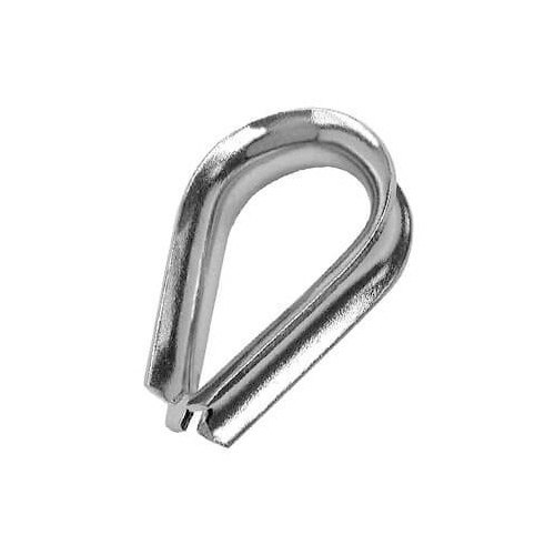 Stainless Steel Steel Wire Rope Thimble, Size/Capacity: 3 - 54 mm