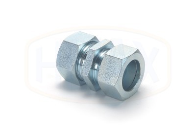 1/2 inch Nickel plated brass Straight Coupling, For Gas Pipe