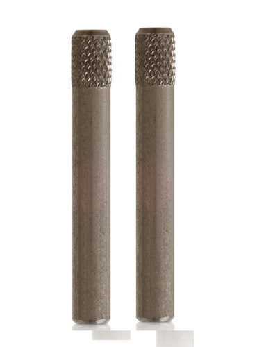 Powder Coated Mild Steel Straight Knurled Pin