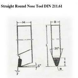 Straight Round Nose Tools