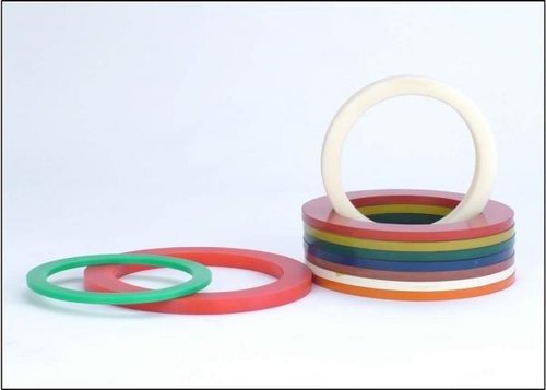 Round Red, Green, Blue Rubber Stripper Rings