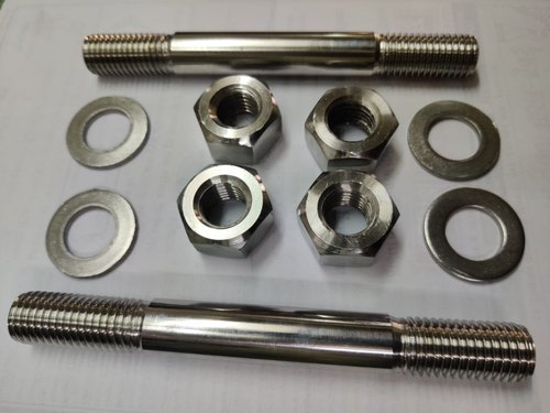 DSD Stainless Steel Stud Bolts, For Industrial, Size: M2 - M100