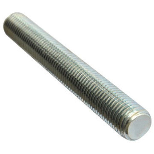 Round Mild Steel Stud Bolt For Industrial, Size: 6mm To 25mm