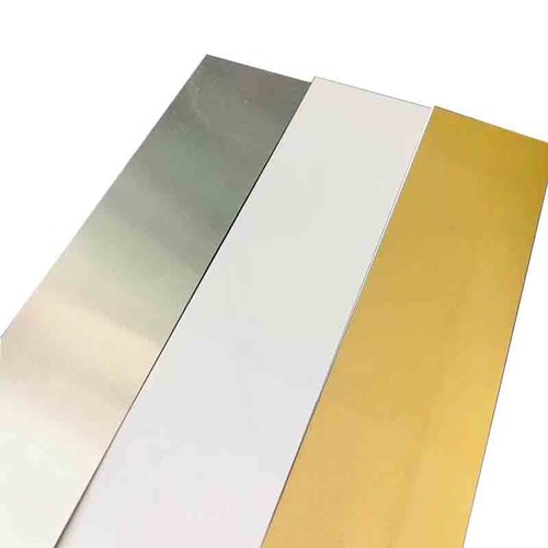 sublimation aluminium sheet white silver, Size: 300x600