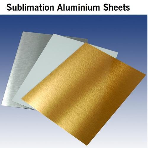 Rectangular Sublimation Printable Aluminium Metal Sheets, Thickness: .45 mm