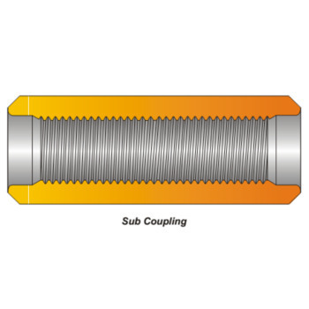 32 x 50 mm MS Sucker Rod Coupling, For Plumbing Pipe