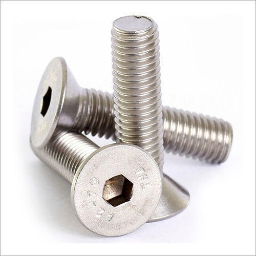 Recon Steel MS, SS Super Duplex Grub Screws, For Industrial, Size: 12-70 Mm