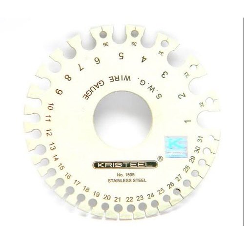 Round S.W.G Wire Gauge, 1 to 36 mm