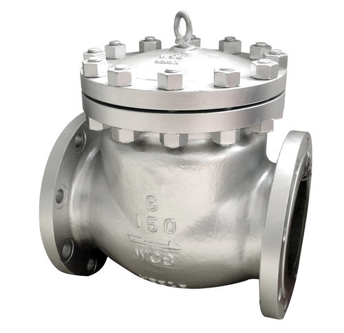7.5 Psi Stainless Steel Class 150 Swing Check Valve, Screwed