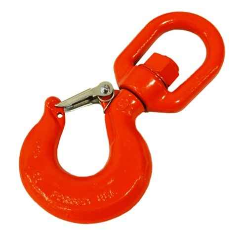 Mild Steel Polished Swivel Hook With Latch