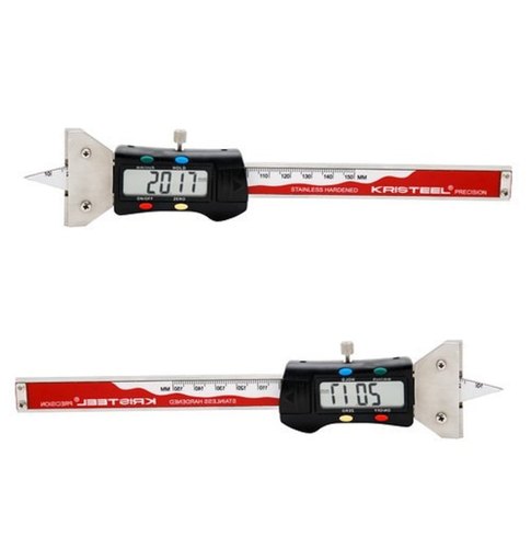 Stainless Steel Kristeel Digital Tyre Depth Gauge, Model Name/Number: Tdg / Tdg - S