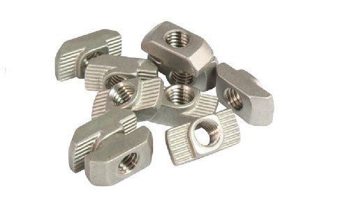 Stainless Steel T Hammer Nut Hammer Nut With Accurate Dimension 3030 4040 Series M5/m6, Cover, Size: M5 And M6