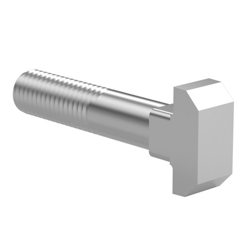 SS Silver Flat Head T Head Bolts, Grade: 321, Size: 3inch