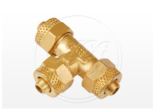 Equal P U Tee Brass Assembly