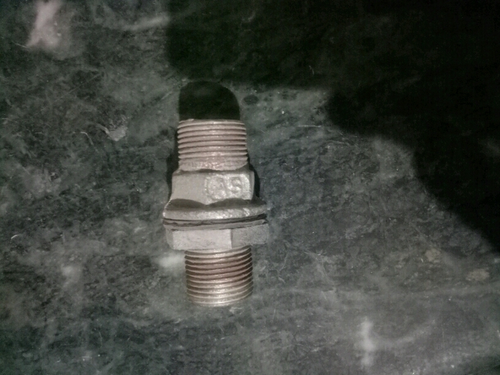 AMRO Galvanized Iron Pipe Nipples, Size: 3/4 inch