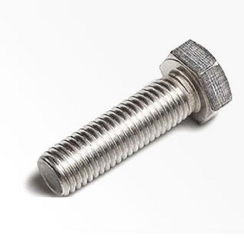 Silver Hexagonal Tantalum Bolt