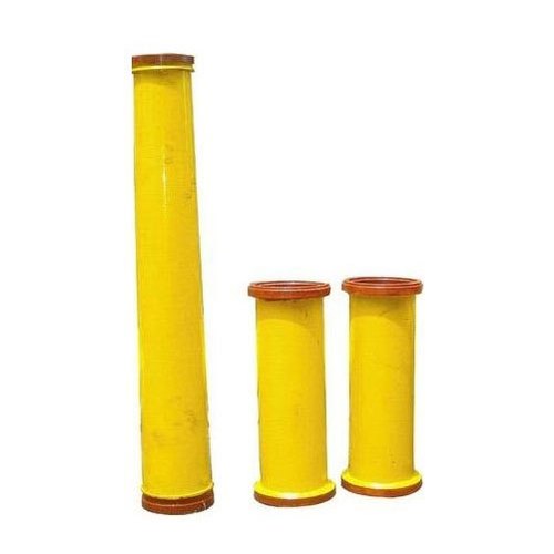 Paint Coated Taper Pipe, Size: 4 inch